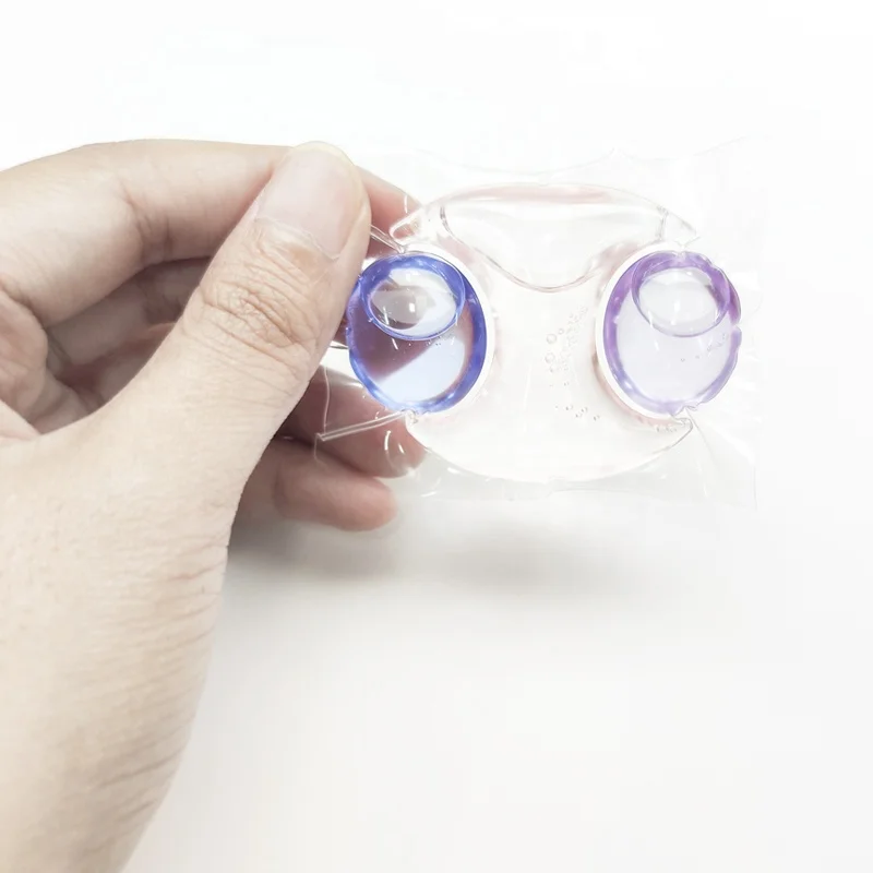 3in1 OEM washing interesting shape liquid water soluble laundry pods for washing clothes