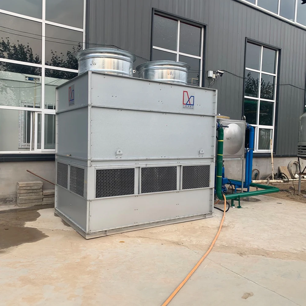 Double Sides Into Wind Crossflow Water Closed Loop Steel Cooling Tower