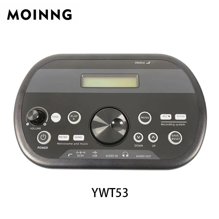 High-quality classic Command Type Digital Drum Set with 5 Drums 3 Cymbals