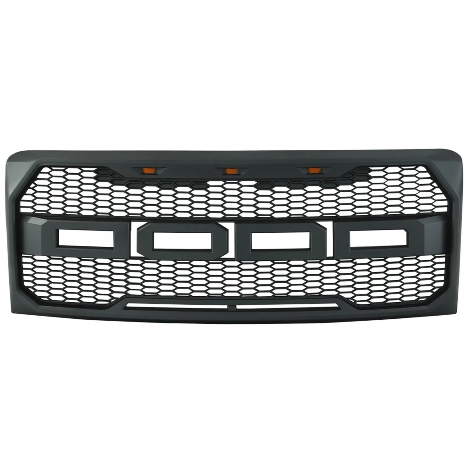  15-17 Offroad 4X4 Front Bumper Upper Mesh Grille for F150 Grill LED