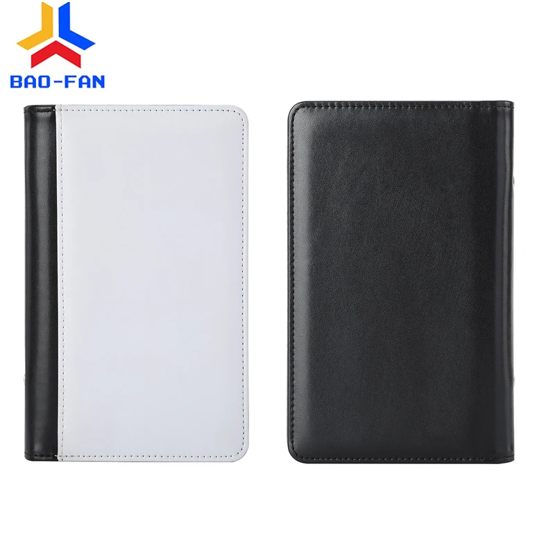 Hotsale Sublimation blanks Portable Notebook PU leather sublimation DIY printable A6