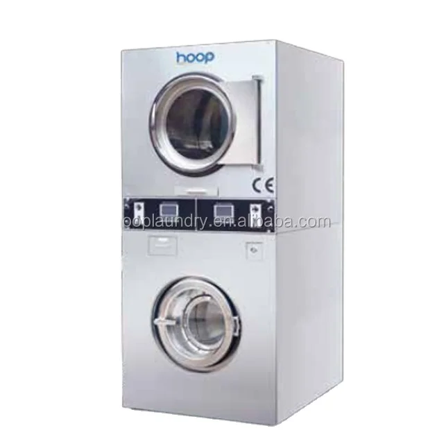 HOOP automatic soft mounted fully suspension washing drying machine