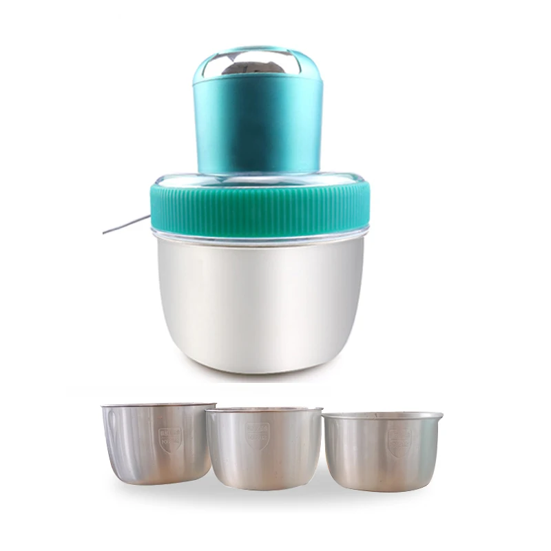 1.5L high capacity stainlessr  electric garlic food processor chopper for home and kitchen electronic vegetable chopper