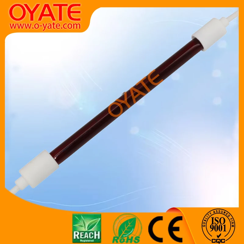 760mm 230v 2000w Ruby Quartz Infrared Halogen Heating Lamps for PET Blowing Machines