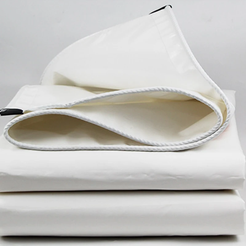 PVC Tarpaulins Waterproof Green Windproof 450G Heavy Duty Poly Tarps Tarpaulin for Covering Machine