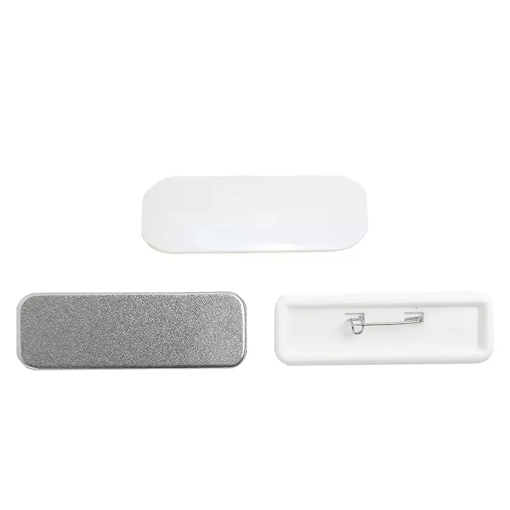 68*24MM Manual Rectangle Badge Maker Machine Metal Tinplate Badge Making Machine With Mold