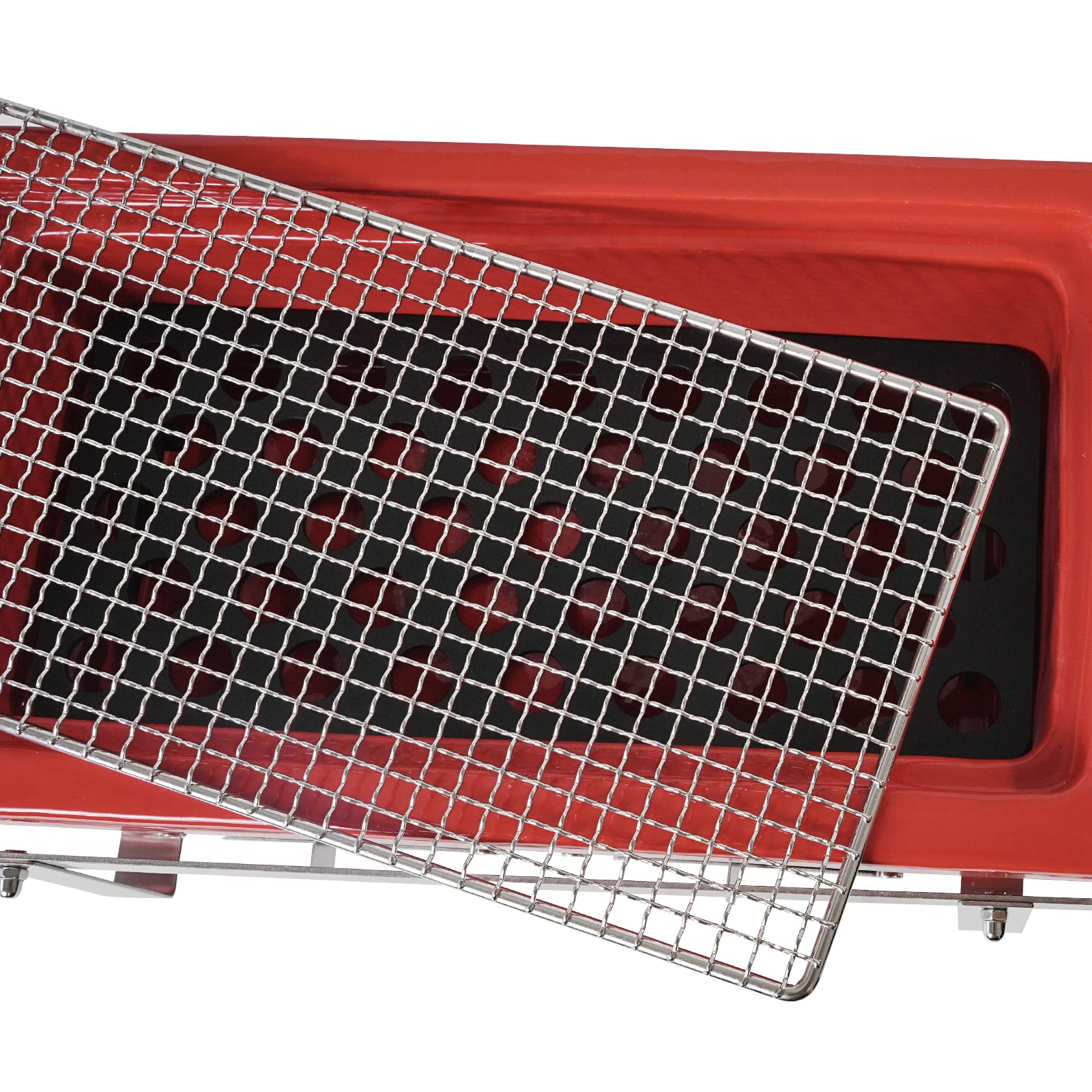 AUPLEX Portable Ceramic Table Square Japanese Hibachi BBQ Charcoal Barbecue Grill outdoor camping