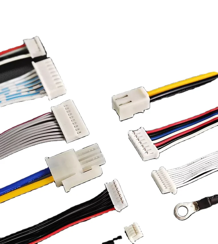 2468 2651 Flat Ribbon Cable with JST PH 1.27mm 2.0mm 2.54mm processing custom Connectors cable