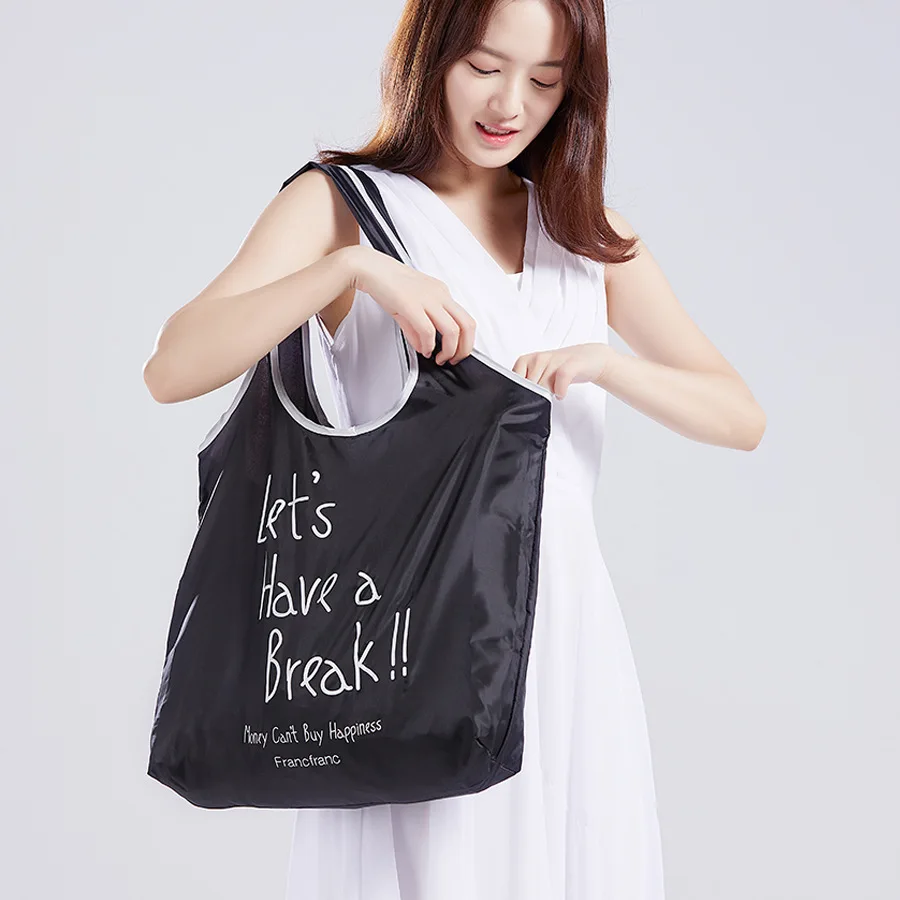 Cheap ripstop Polyester pleated eco friendly Pouch foldable Nylon Bags folding reusable shopping bag with custom logo