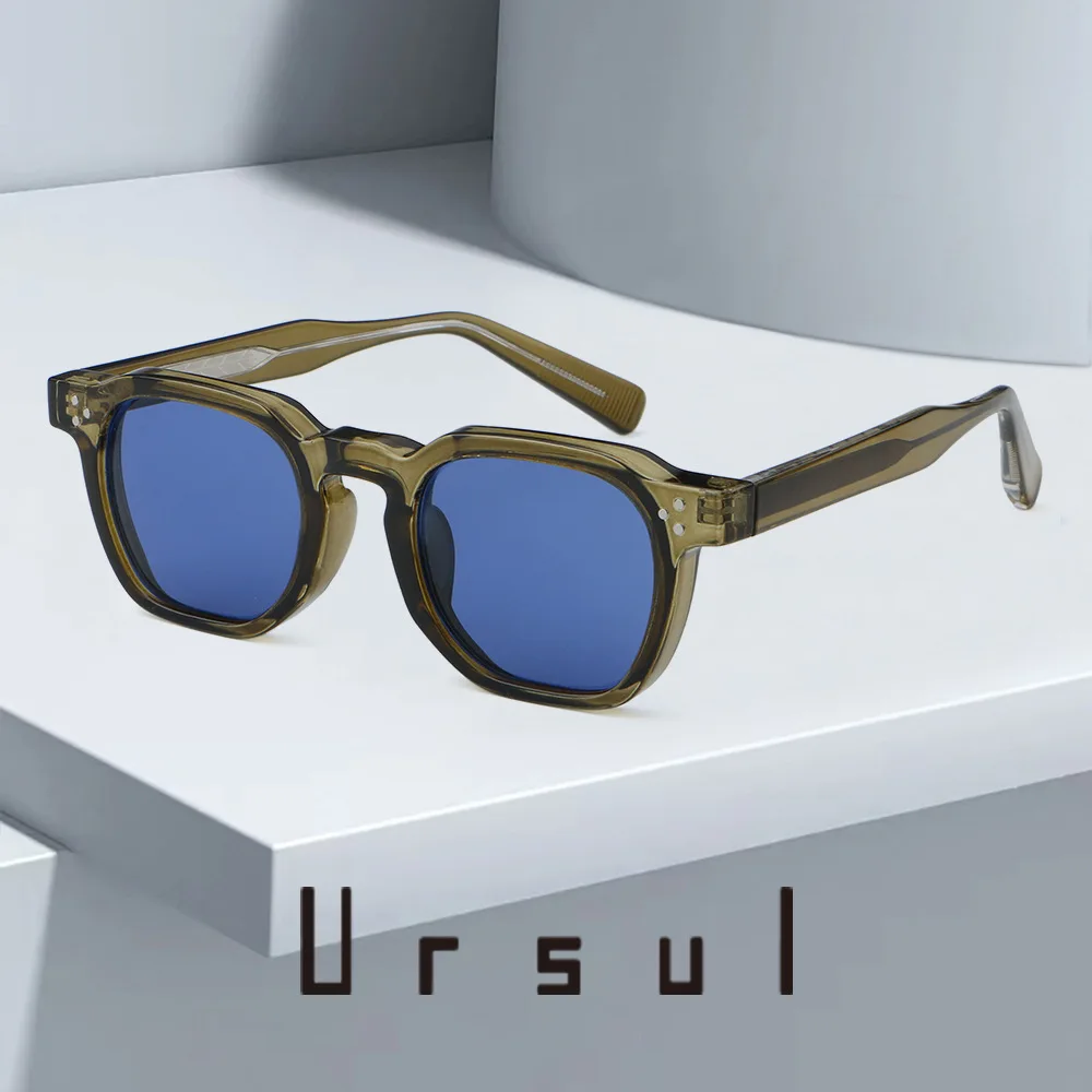 Good Quality Vintage Thickness Italian Acetate Sunglasses Sun Glasses TAC Lens Best Polarized Sunglasses Shades For Men Women