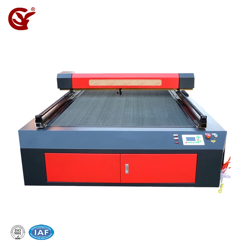 GY 1325 1300x2500mm 100W 130W 150W 4x8 veneer plywood laser cutting machine