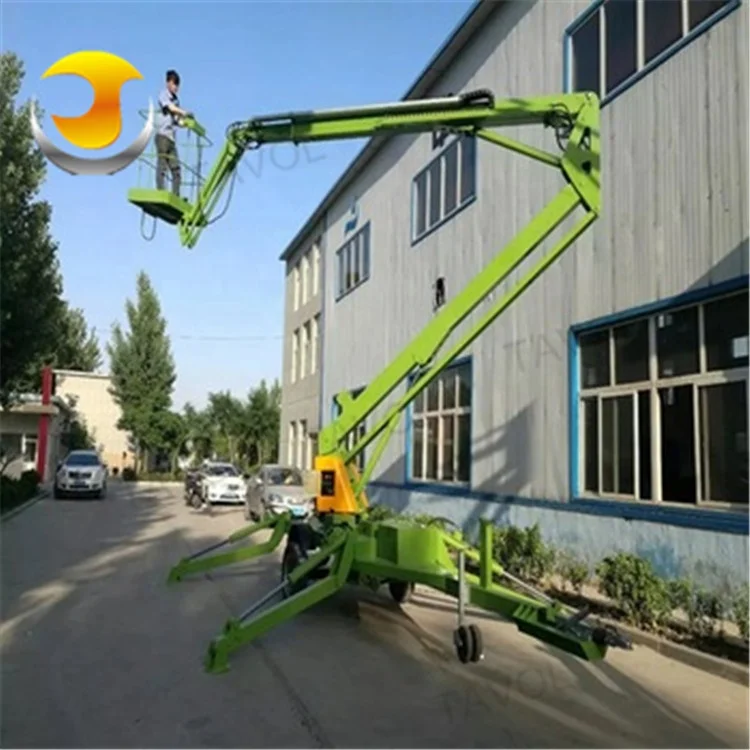 Traction Folding Arm Lift  Platform Electric Aerial Work Platform