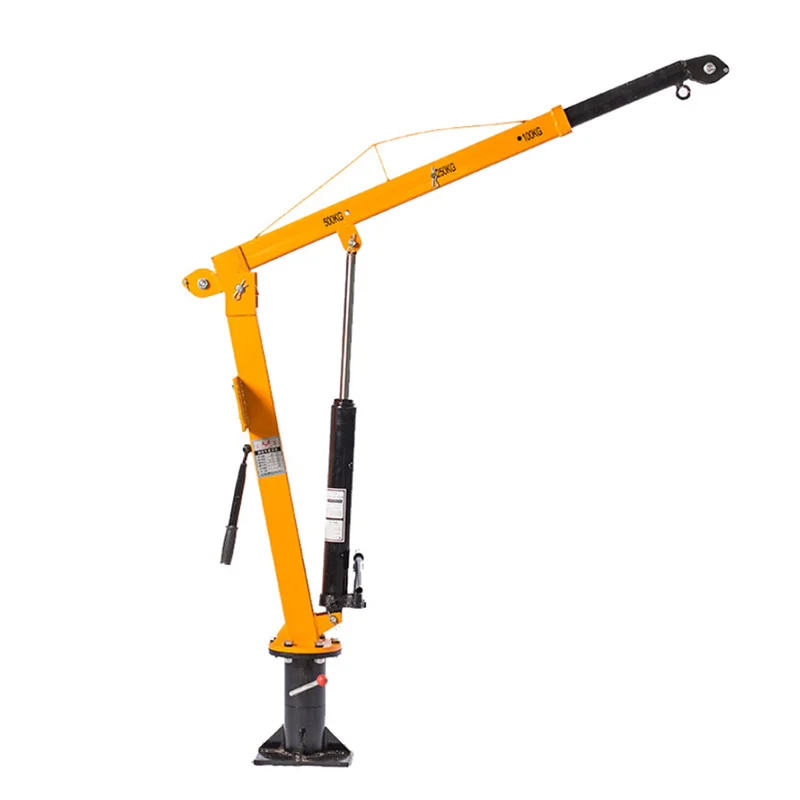 DC12V24V220V 500 кг 1000 кг небольшой подъемный кран дешевая цена мини пикап гидравлический грузовик