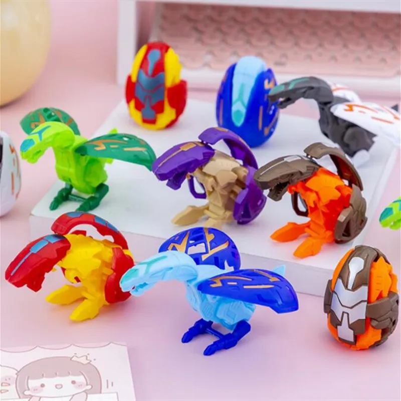 Wholesale Transformed Dinosaur Egg Ball Toy Plastic Twist Egg Baby Toys For Children
