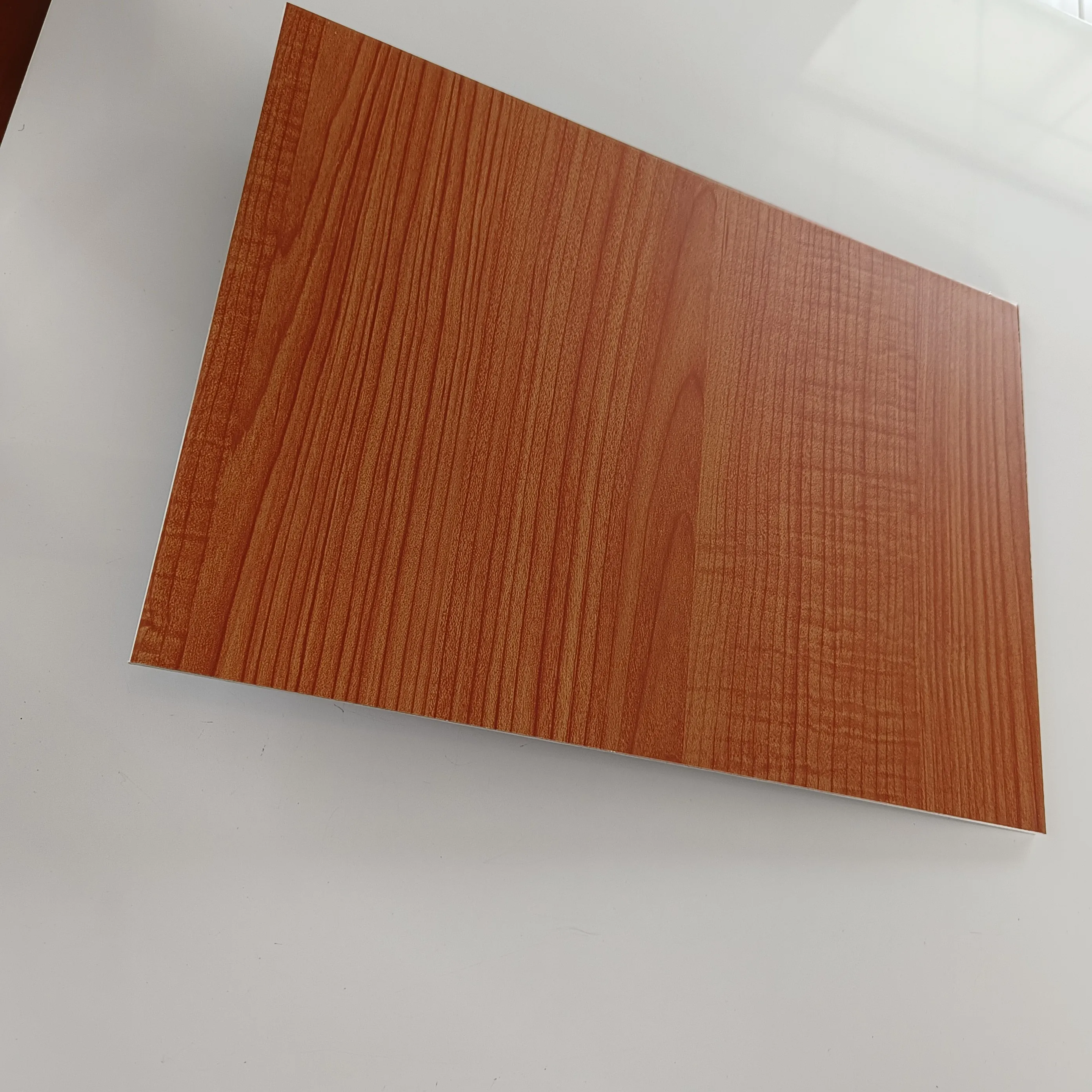 Wood grain aluminum-plastic panel manufacturer direct sales, used for indoor and outdoor decoration construction