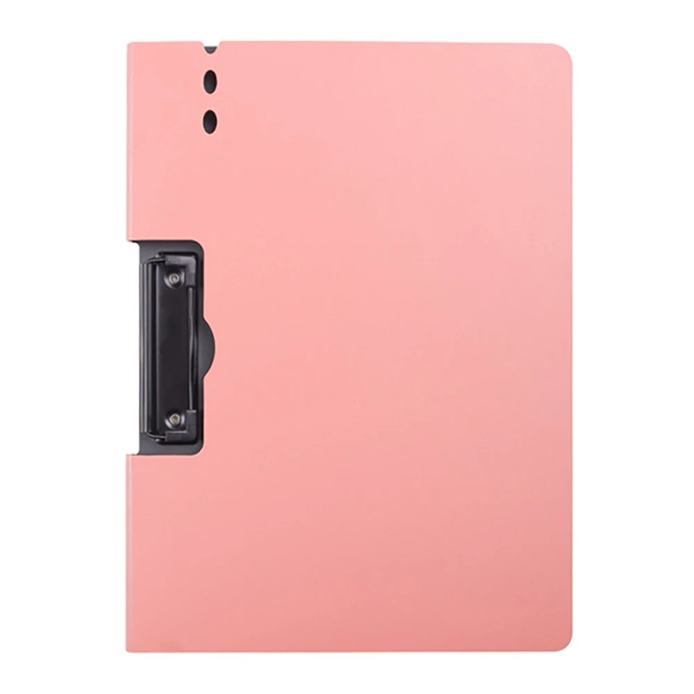 Wholesale A5 A4 Color Plastic Clip Folio Board Office Letter Pad Clipboard File Folder