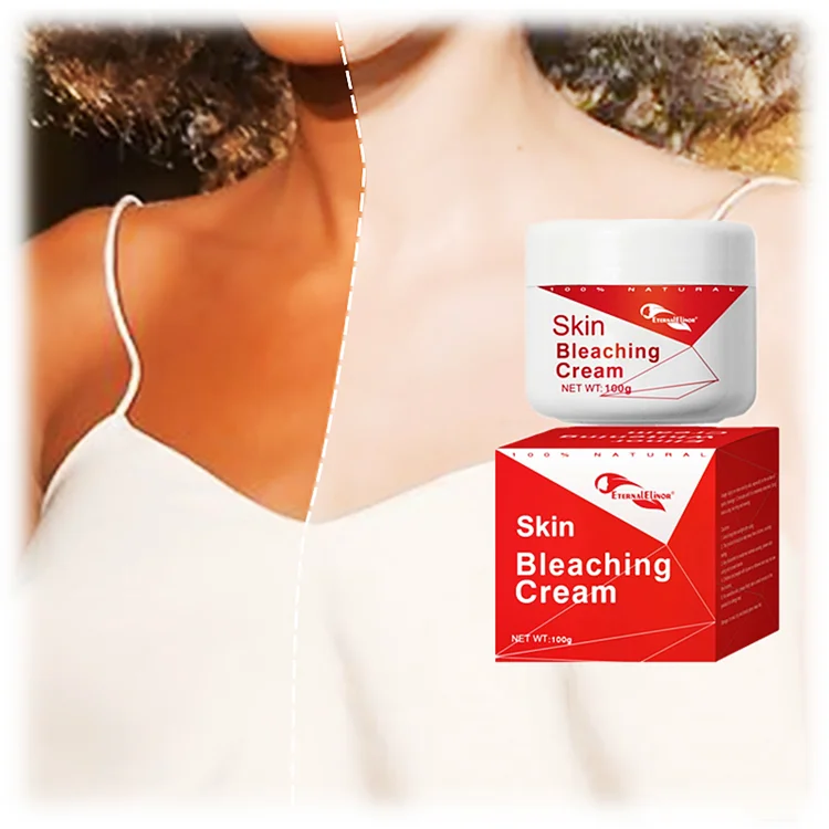 Customize your own brand best No.1  bleaching cream for black skin laser skin underarm whitening cream