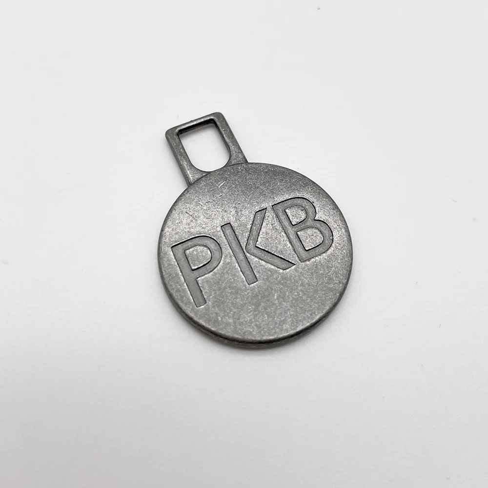 Wholesale Price Customized Logo Metal Zipper Puller Sewing Accessories Zipper Puller