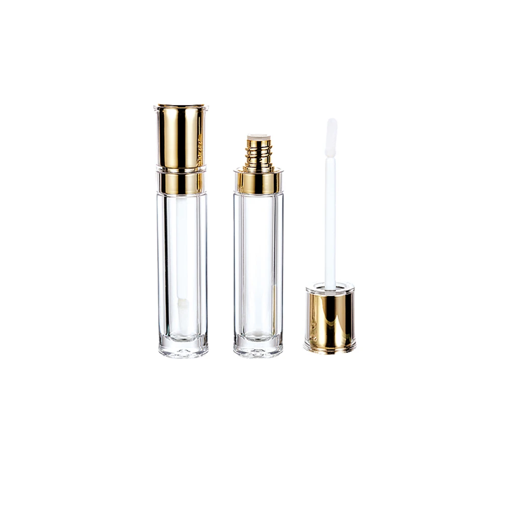 4.8ml round lip gloss tube  custom logo container casing