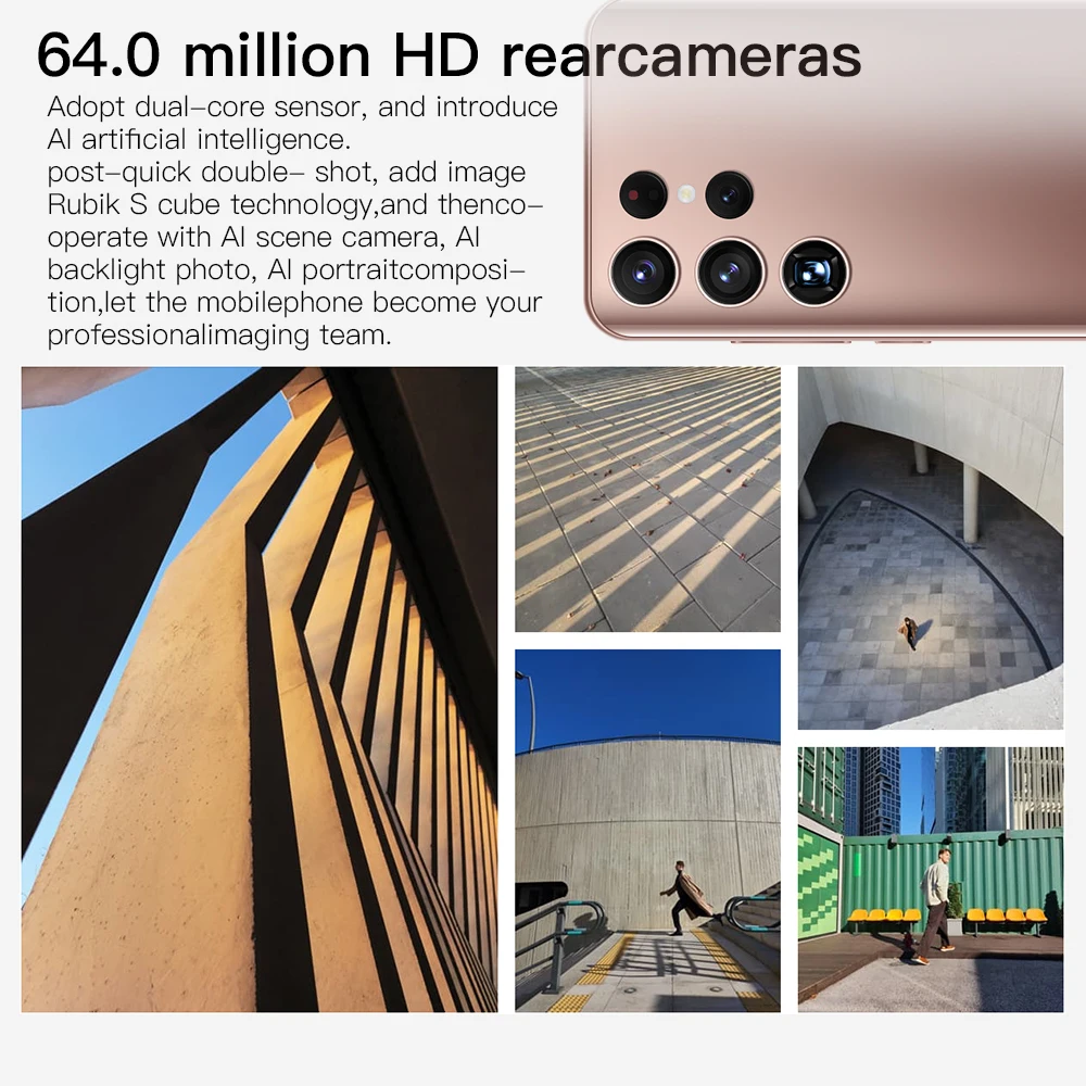 jio phone 3 mobile 2 sim 16gb+512GB mobile phone s22 unlock global smartphone