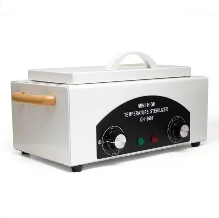 200 Degrees Mini High Temperature Sterilizer Box Ch-360T For Nail Tool Dry Heat Sterilizer Disinfection Cabinet