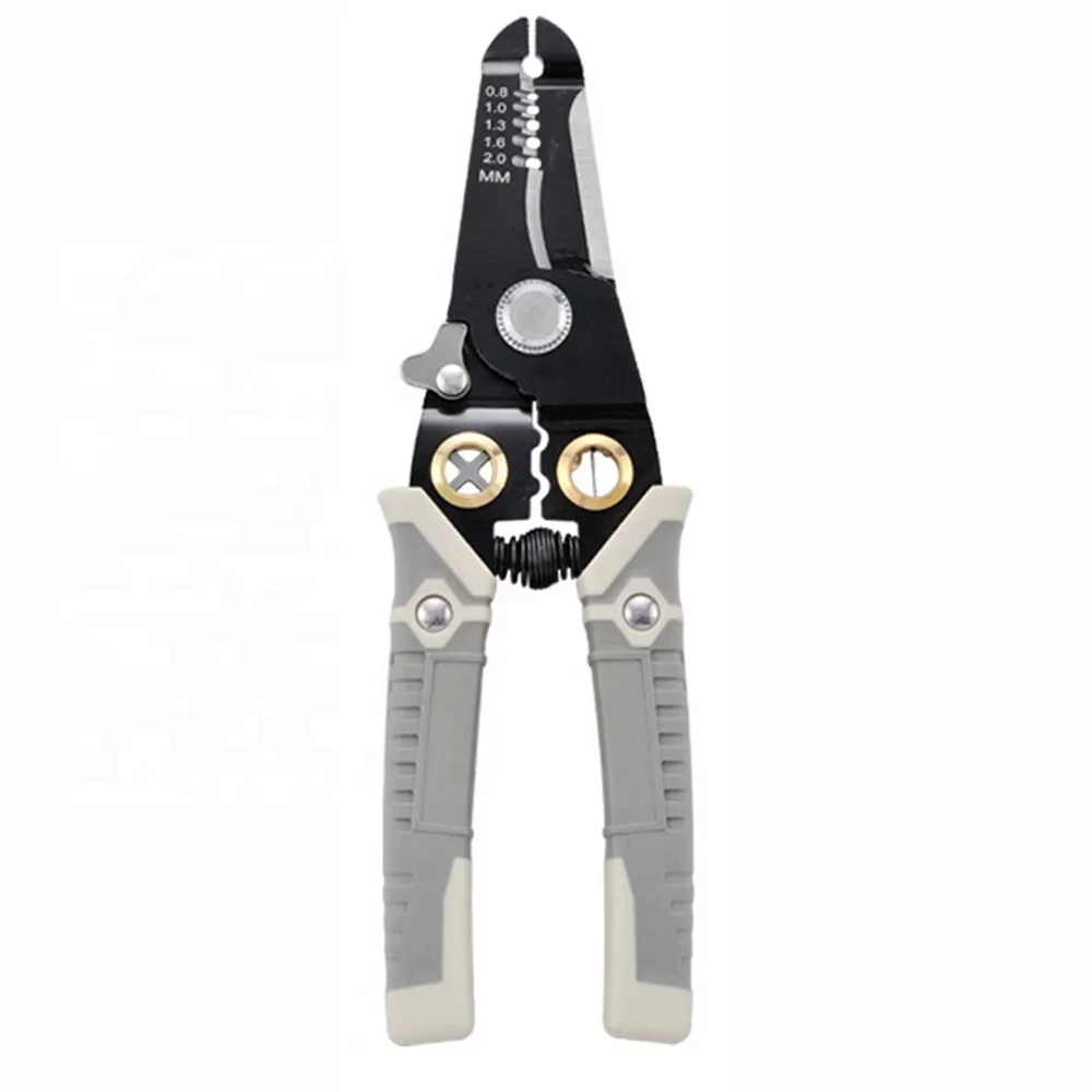 7 inch Hand Wire Crimping Plier Manual Crimping Tools Plier for Stripping and Cutting Cables