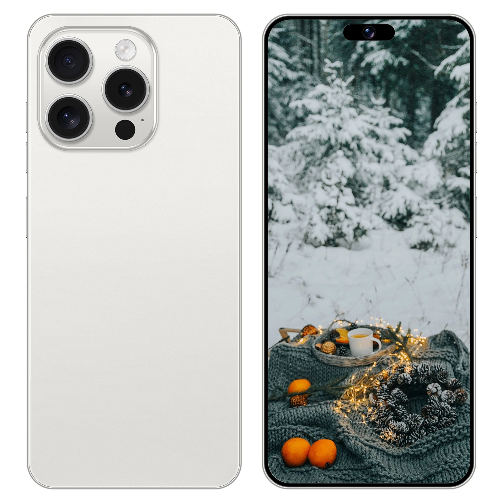 Newest Version 15 Pro Max 7.3 Inch Smartphone Unlocked Dual Sim Card 64MP 16GB+1TB Storage LTE/CDMA Smart Cheap 15 Pro Max Clone