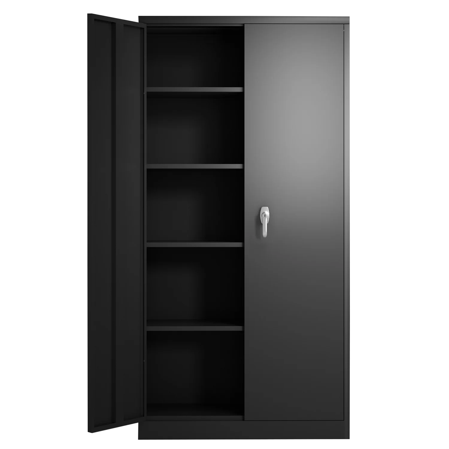 High quality 2 door steel filing cabinets metal china black cupboards file cabinet archivador de documentos