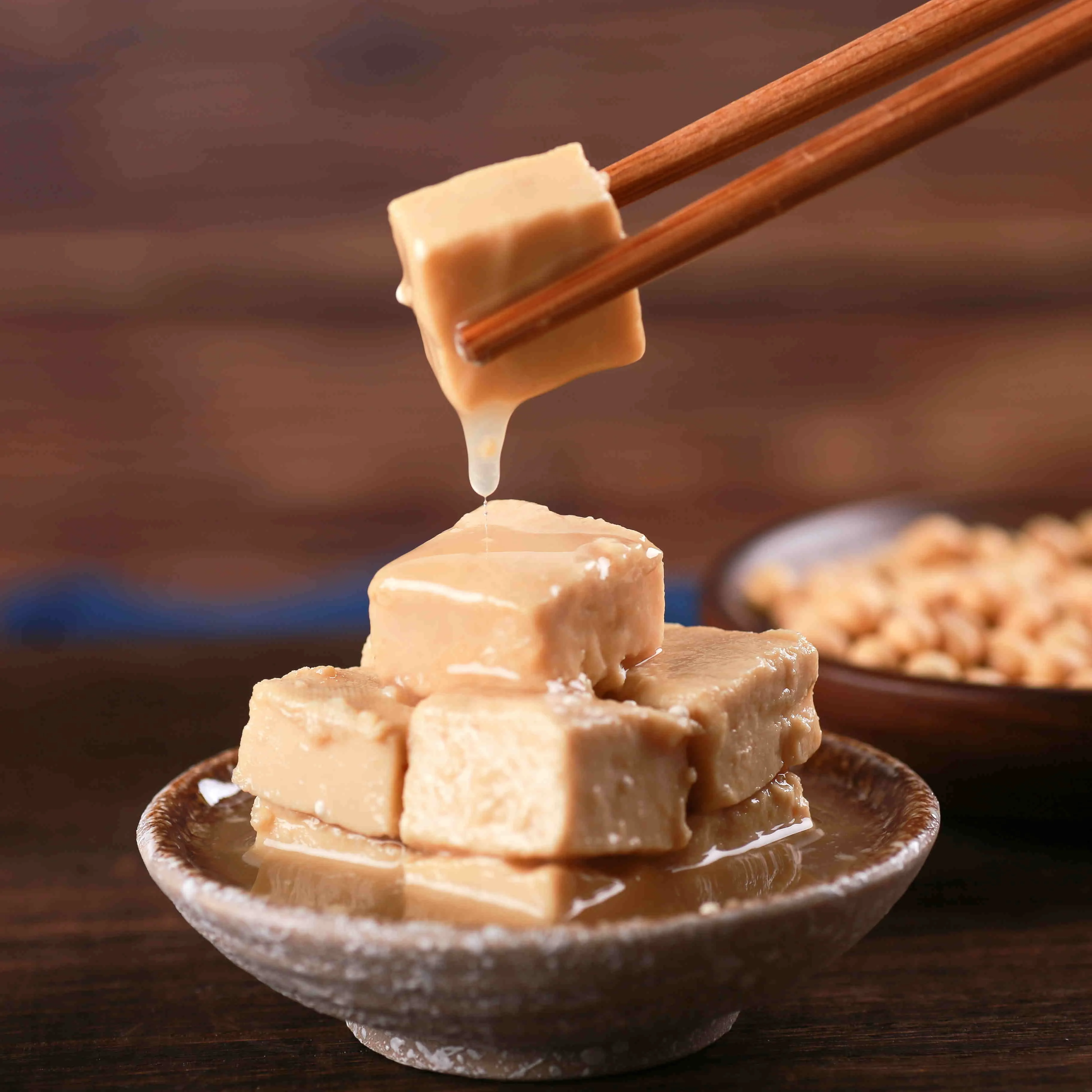 
Wholesale Healthy High Quality 270g Okra Bean Curd fresh fragrant fermented bean curd Customizable hot pot seasoning 