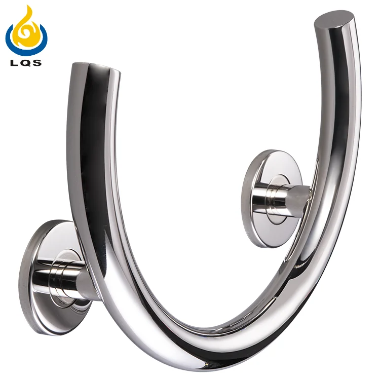 Hotel Toilet Antislip Handicapped Elderly Grab Rail Shower Handle Bathroom Safety Armrest Grab Bars For Disabled