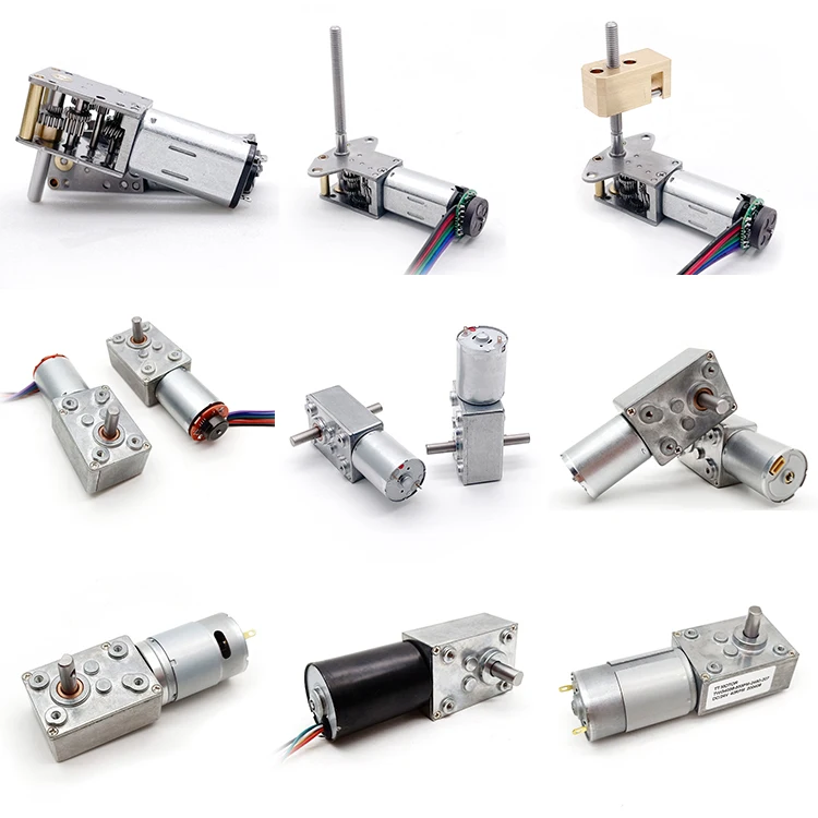 12mm DC worm gear motor 5v 6v 90 degrees angle shaft brushed motor n10 n20 n30 motor for 3D printing pen