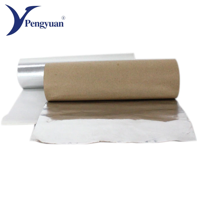 
High-end design greaseproof aluminium foil faced kraft paper roll 