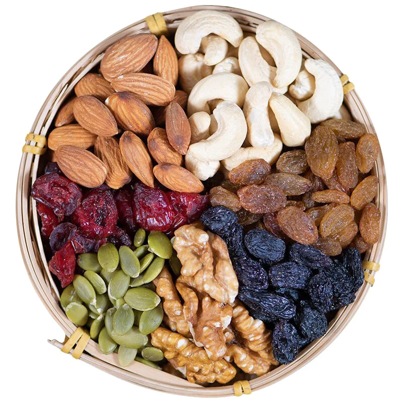 guochishu 200g mixed nuts snacks deluxe mixed nuts mixed nuts and fruits (1600745051770)