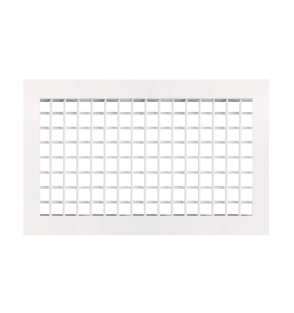 Настенная потолочная Регулируемая решетка с двойным отверстием демпфером для вентиляции воздуха в отеле