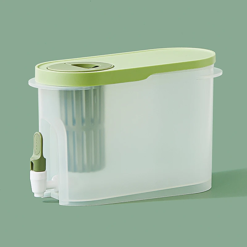 High Quality 3.9L Capacity Water Jugs Summer Refrigerator Plastic Water Bottle Cold Kettle with Tap