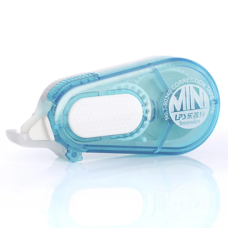 Cushion Touch Cute Mini Correction Tape Blue Non-toxic Student Plastic Correction Roller T-90349