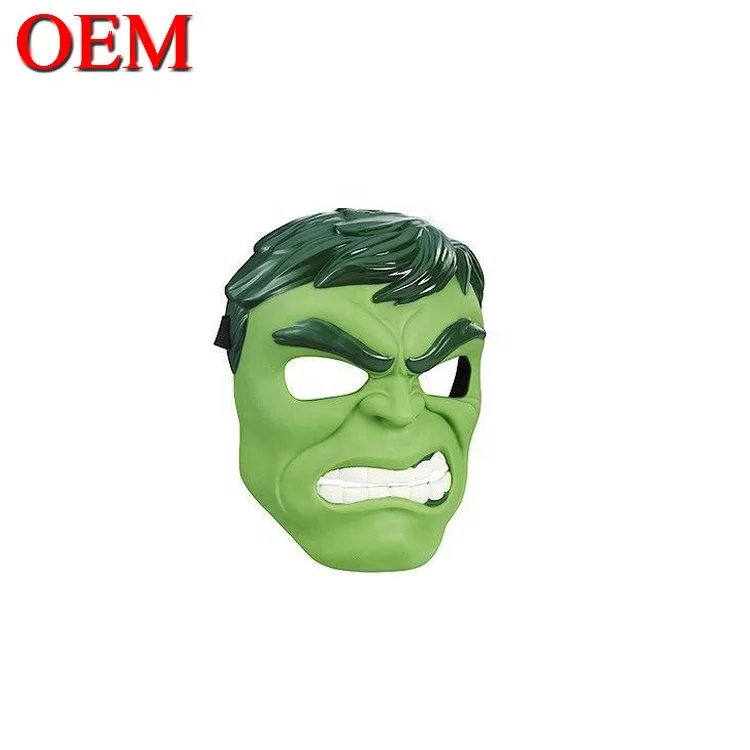 Custom ABS 3D Movie Character Mask OEM 20cm Cartoon Shape Party Mask Made Mavel Character Mask