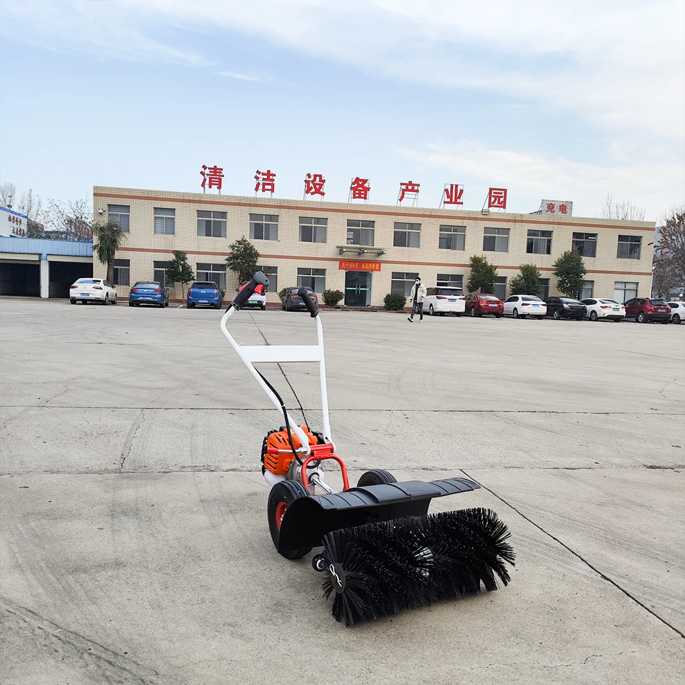 High  quality Portable Gasoline Lawn Sweeper For Effectively Sweeping And Maintaining Artificial Lawns
