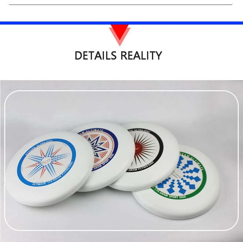 China Suppliers OEM Custom Frisbee Disco Outdoor Unisex Flying Disk Ultimate Frisbee