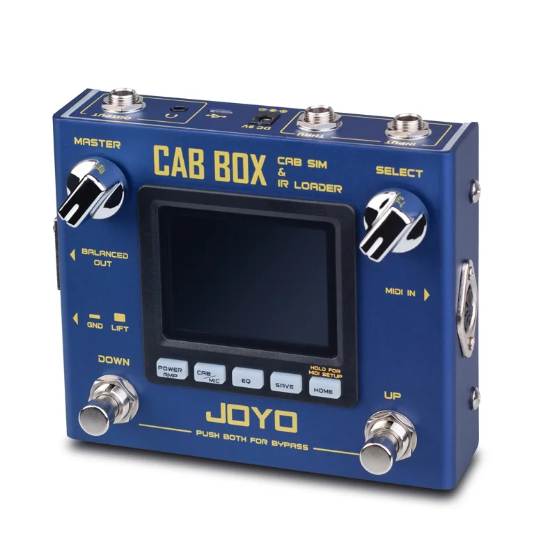 Мини-Имитация кабинета для эффектов Cab Box + ИК-погрузчик электрогитары эффекты 20 динамиков имитация гитары JOYO R08
