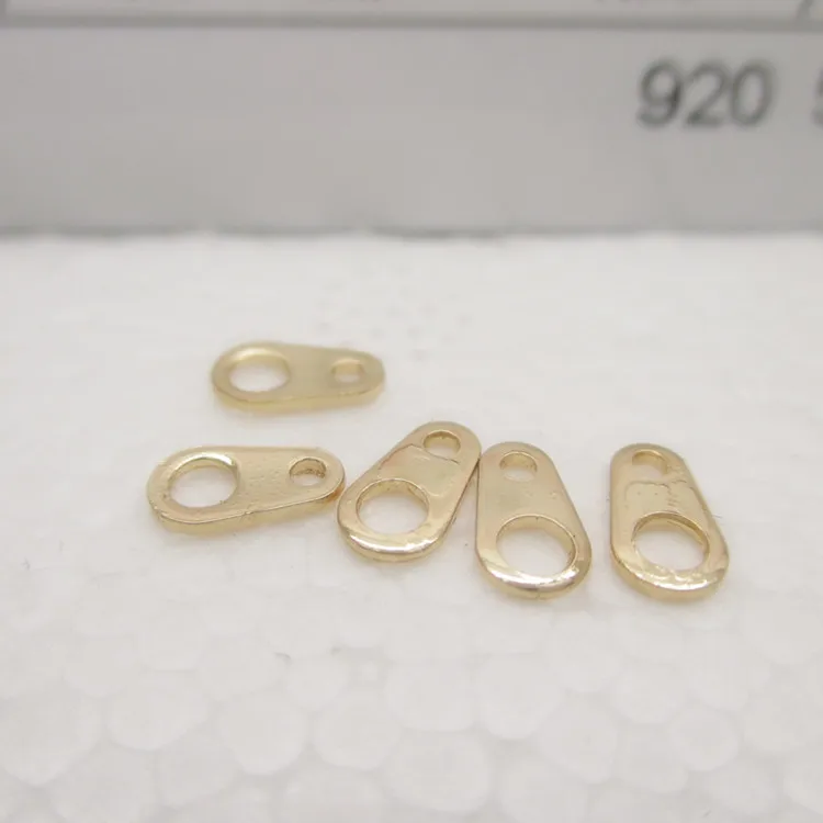 NANA high quality 24k gold filled 6x3.5mm connector chsips findings for jewelry