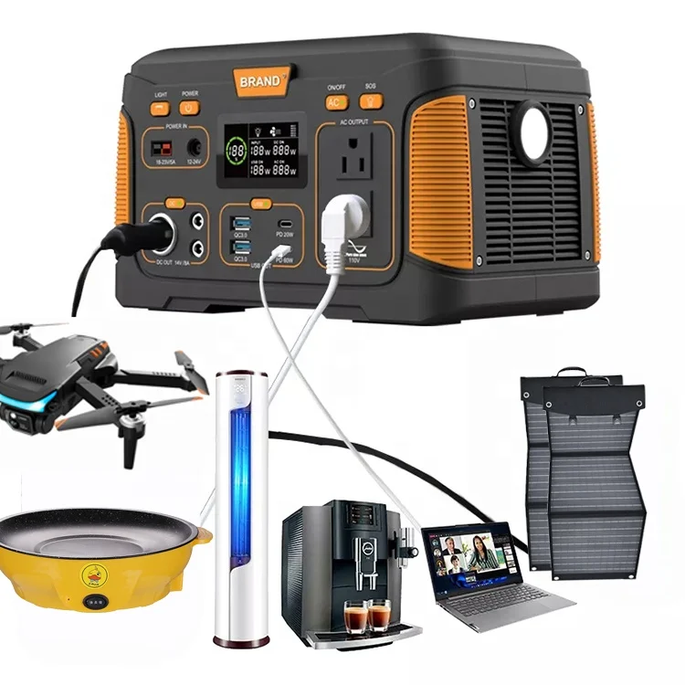 OEM/ODM 1200W 12V Portable Power Station with LED display Emergency Power Outdoor Camping Energy Backup Solar Generator 300w