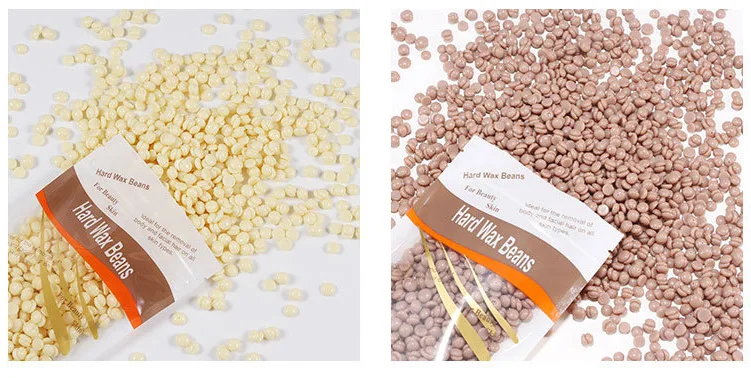 100g waxing bean Free paper solid waxing capsule 10 flavor waxing bean