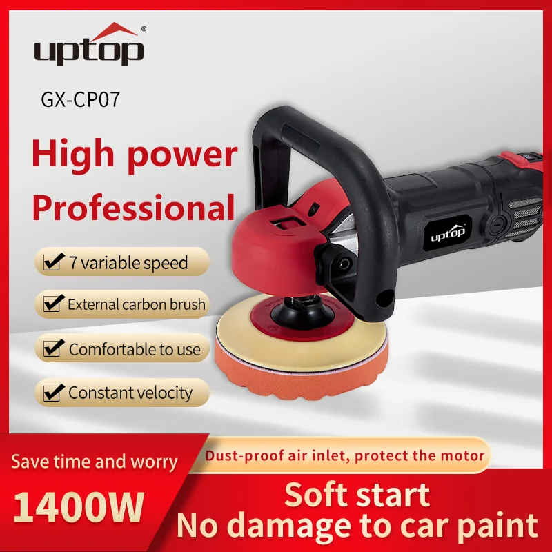 Industry Level 1500w Original Powerflex NRG Type 1500w 180mm Rotary Car Polisher