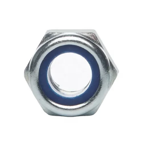 Best Price Hexagonal nut nylon lock nut DIN982 insert nylon lock thick nut.