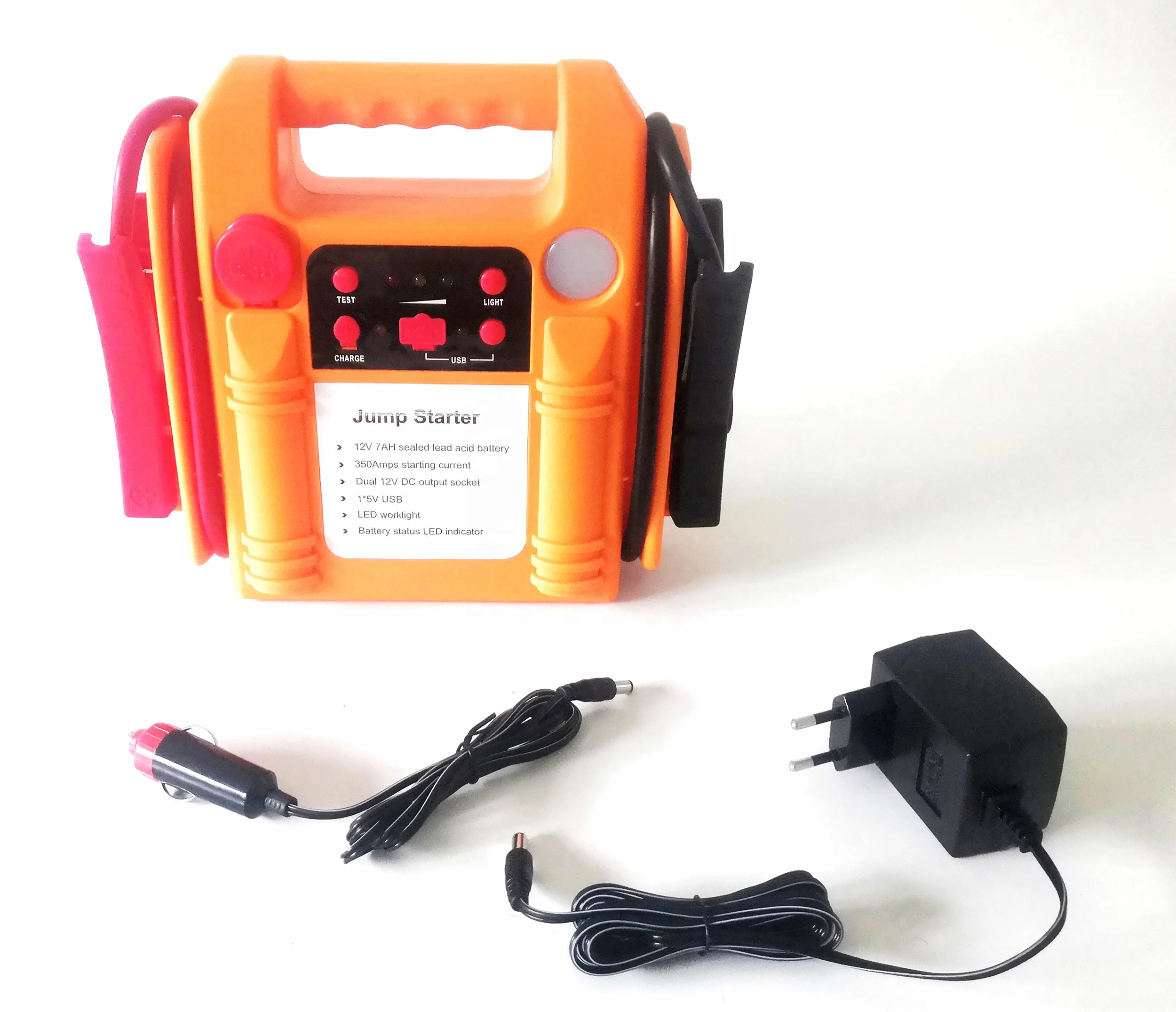 Mini Jump starter car booster power station simply emergency tool 12V jump start
