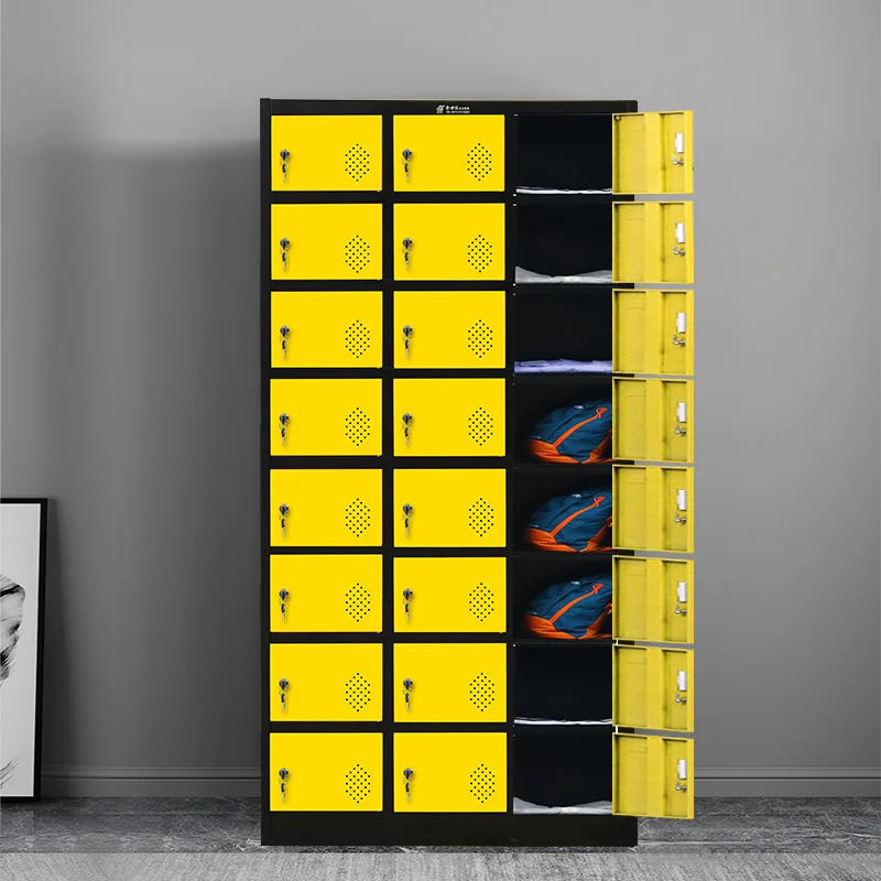 Профессиональный производитель на 24 двери, оптовая цена, цветной шкафчик для школы, бизнеса, тренажерного зала, наружный шкафчик, металлический шкаф для хранения