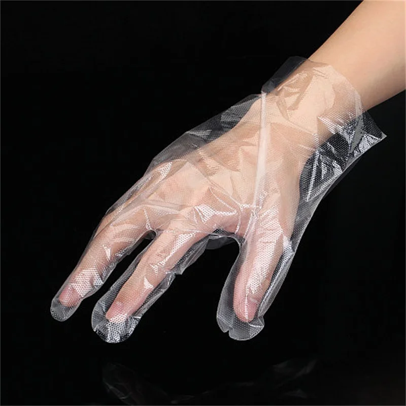 Plastic Transparent Household PE Disposable-Gloves
