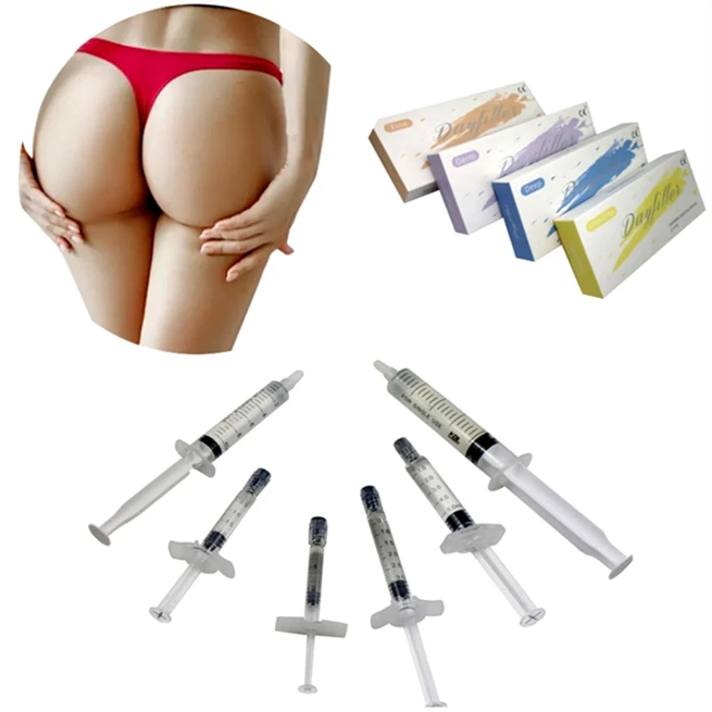 1 ml 2ml 5ml 10ml 20ml cross-linked hyaluronic acid dermal filler filling buttocks injections