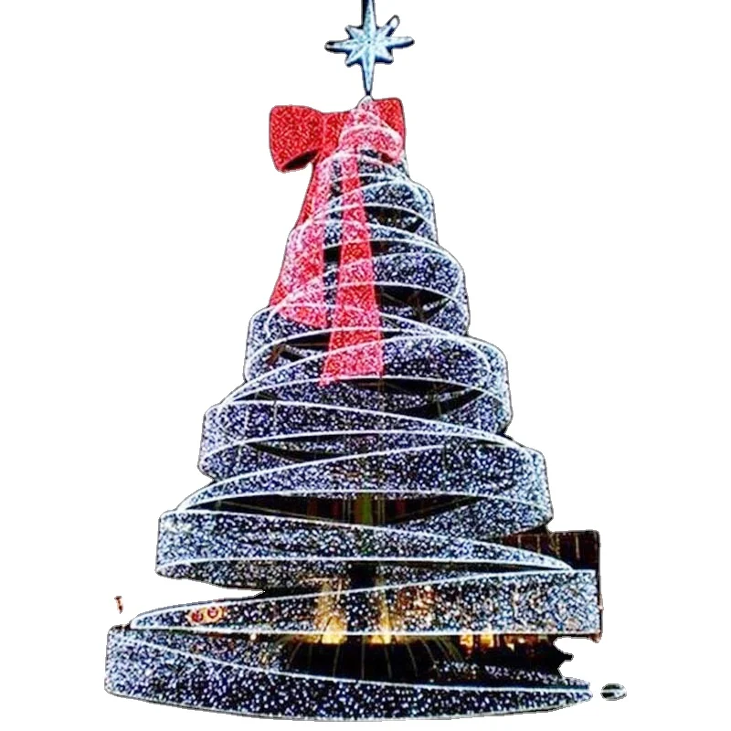 7FT Snow Flocked Pop Up Christmas Tree With LED